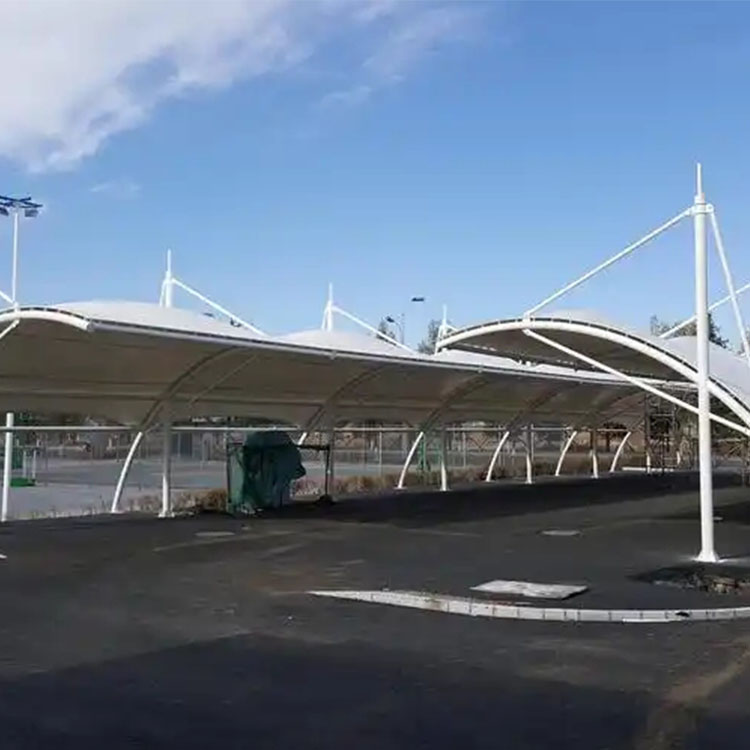 布拖县膜结构电动车棚