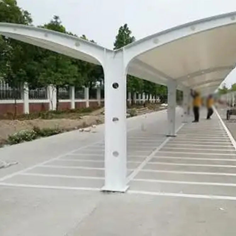 布拖县膜结构电动车棚