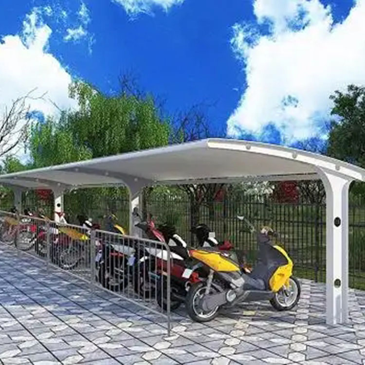 布拖县膜结构电动车棚